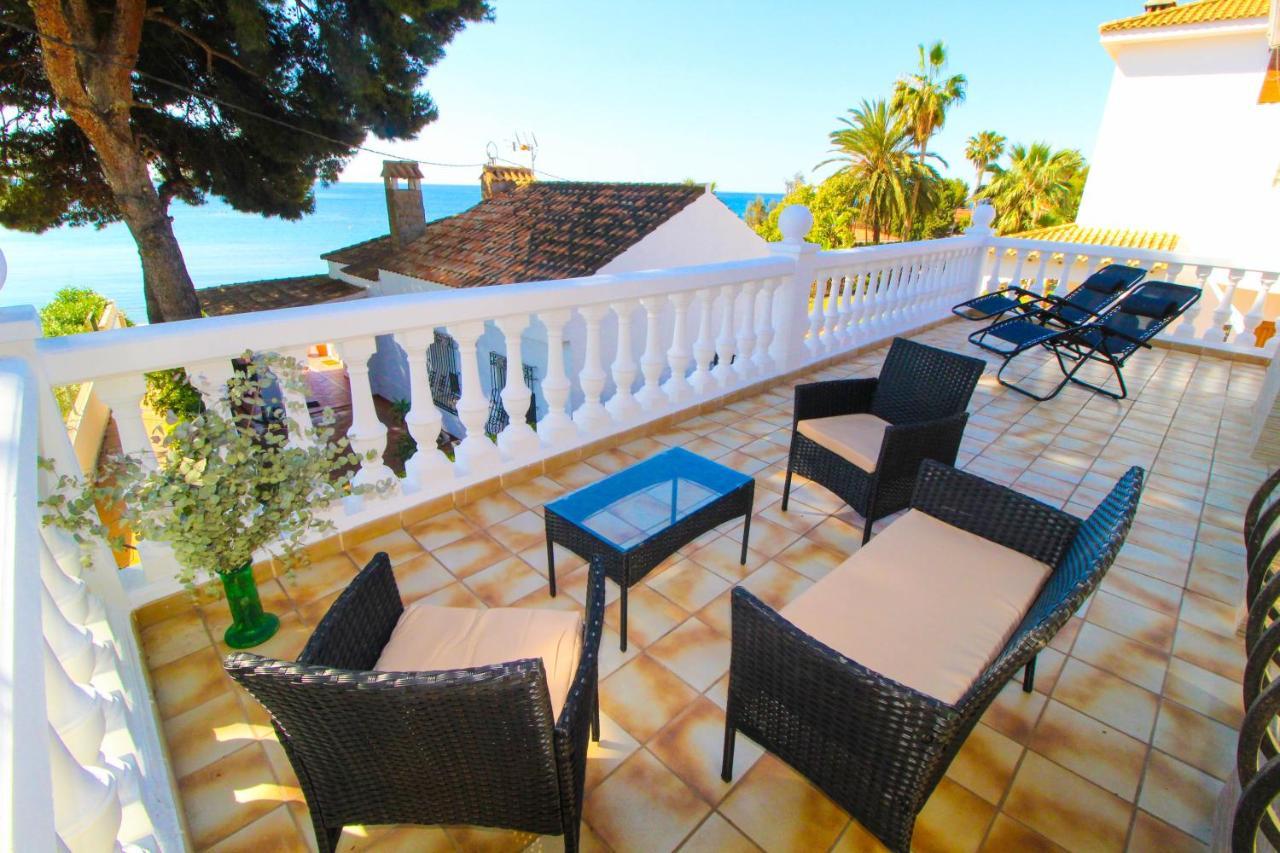 Great Villa, Sea Views, 20 Secs Walk To The Beach, Bbq, 9 People, 5 Mins Car From Alicante City Center, Sailing Club 3 Mins Walk Kültér fotó