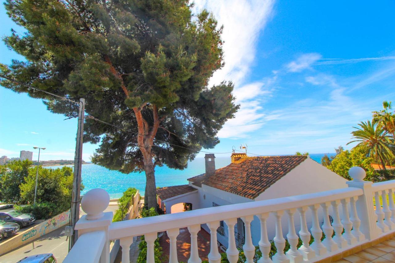 Great Villa, Sea Views, 20 Secs Walk To The Beach, Bbq, 9 People, 5 Mins Car From Alicante City Center, Sailing Club 3 Mins Walk Kültér fotó